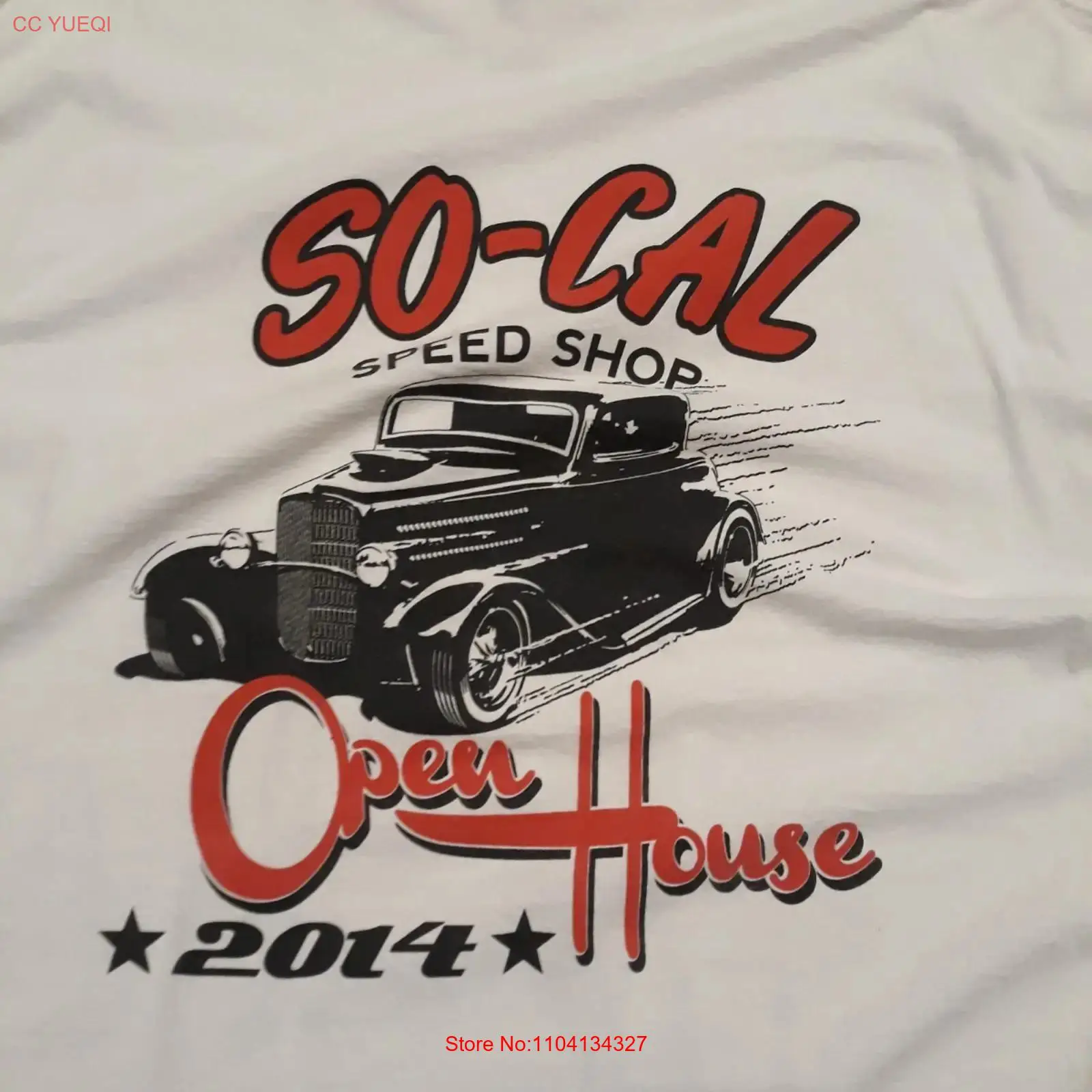 Vintage Fashion Shop - 남성용 화이트 2X So Cal Speed
