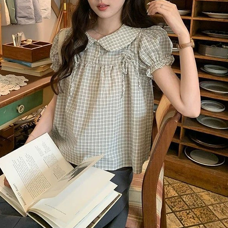 Vintage Fashion Doll - 여성 의류 프레피 스타일 인형 칼라