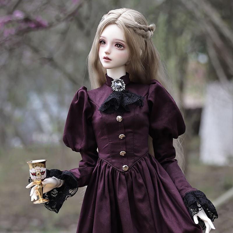 Vintage Fashion Doll - Elina BJD 인형 1/3 아름다운 우아한