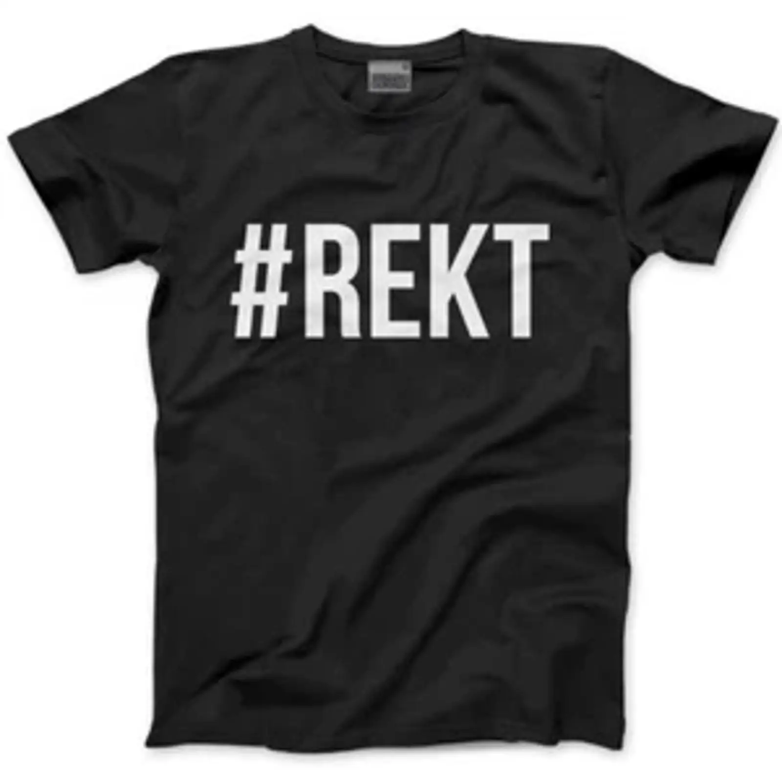 Vintage Fashion Hashtags - REKT 해시태그 렉크드 남성 티셔츠 빈티지