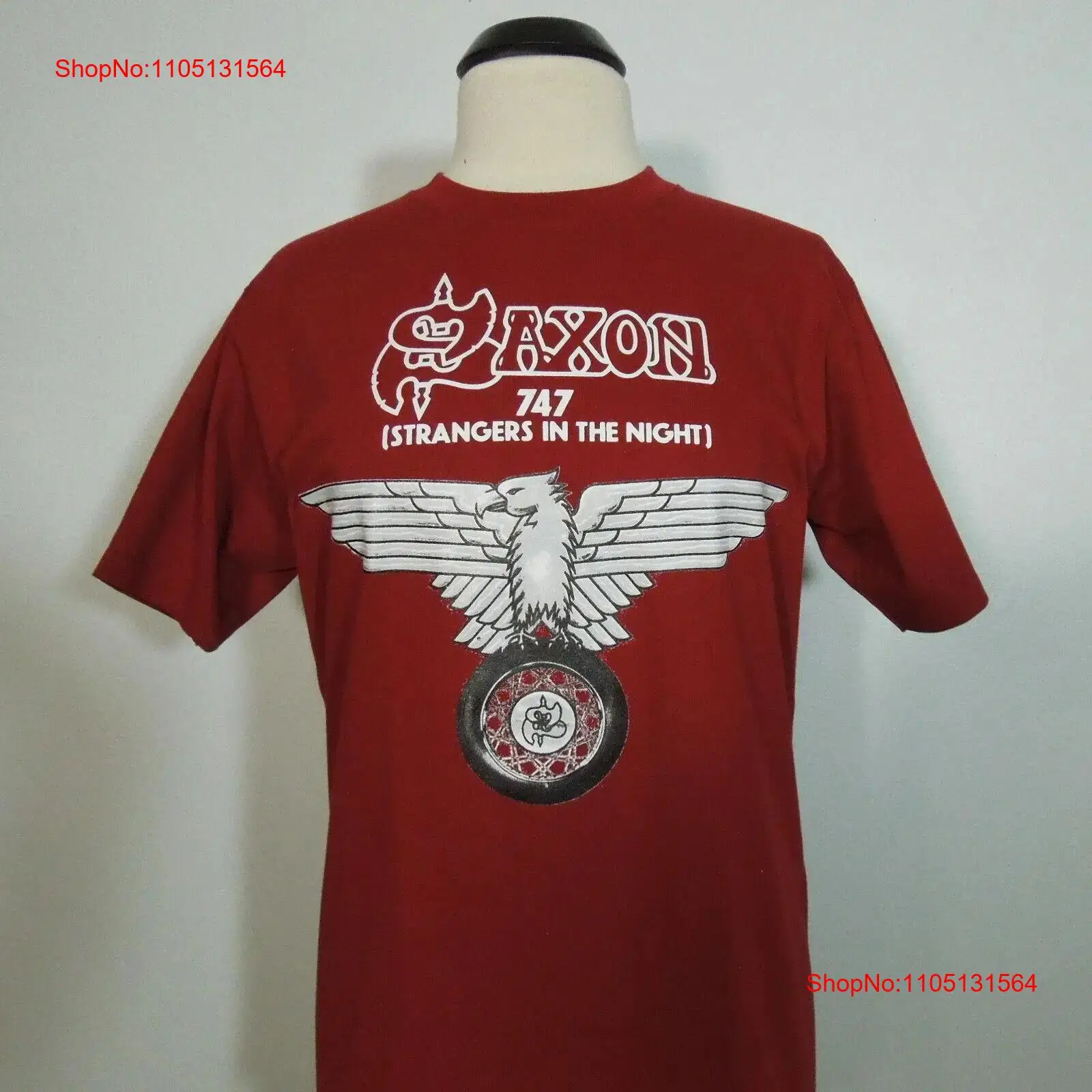 Vintage Fashion Logos - SAXON 747 스트레인저스 인 더 나이트
