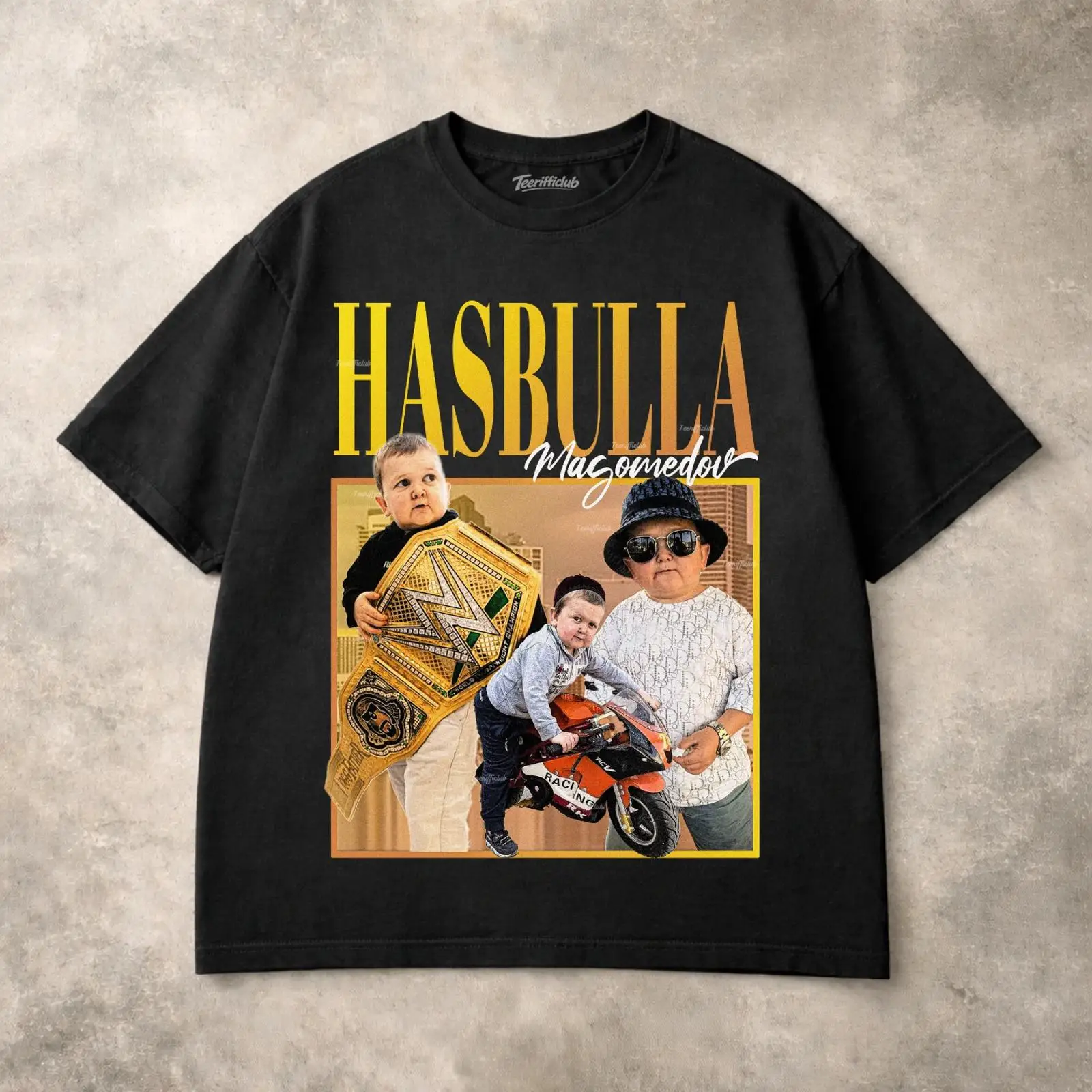 Vintage Fashion Influencer - Hasbulla 티셔츠 Funny Meme Influencer Viral