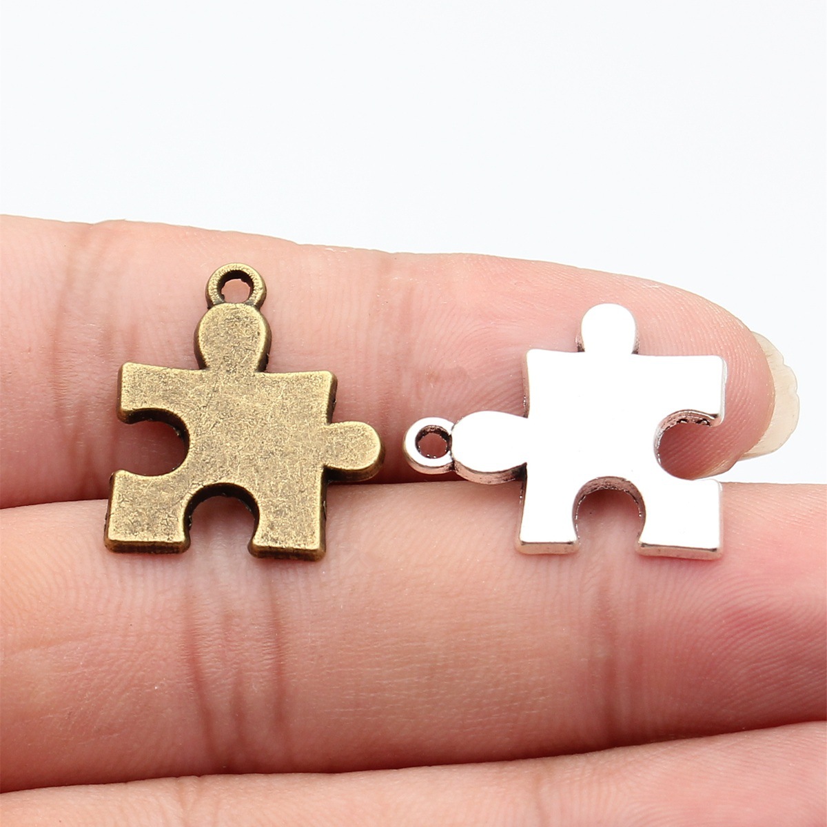 Vintage Fashion Pieces - WYSIWYG 10pcs 23x20mm 2 색 골동품