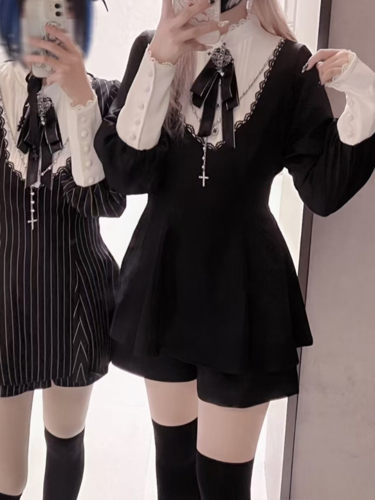 2026 일본 고딕 빈티지 슬림 드레스 수트 여성 +  - Vintage Fashion Retro Outfit 리뷰 및 가격