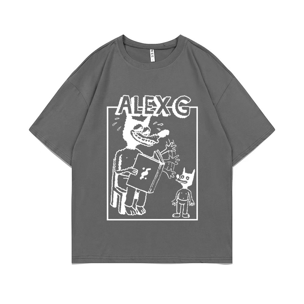 재미있는 샌디 알렉스 G 스토리텔링 로고 그래픽 프린트 - Vintage Fashion Logos 리뷰 및 가격