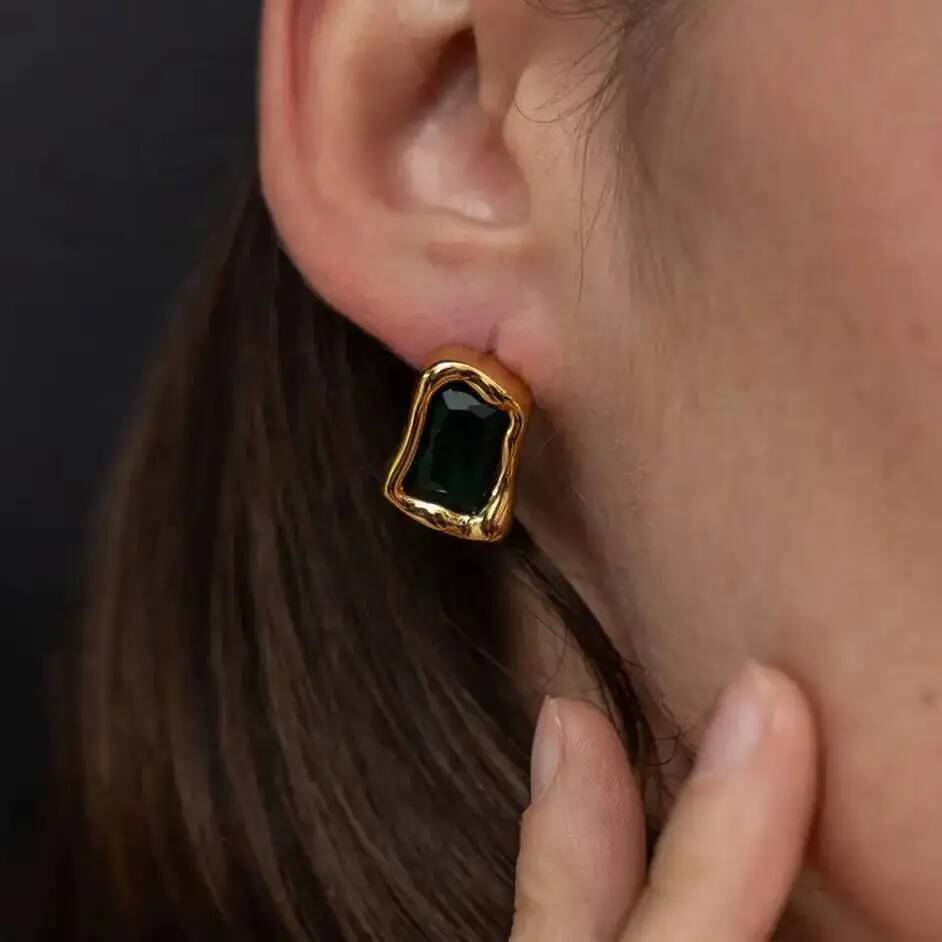 IngeSight.Z 절묘한 사각형 지르콘 18K 골드 - Z Vintage Fashion 리뷰 및 가격