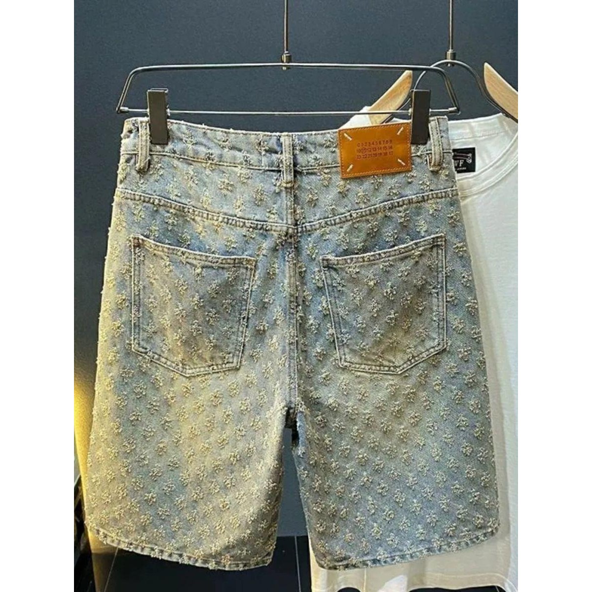 여름 하이 스트리트 데님 반바지 남성 캐주얼 청반바지  - Vintage Fashion Shop 리뷰 및 가격