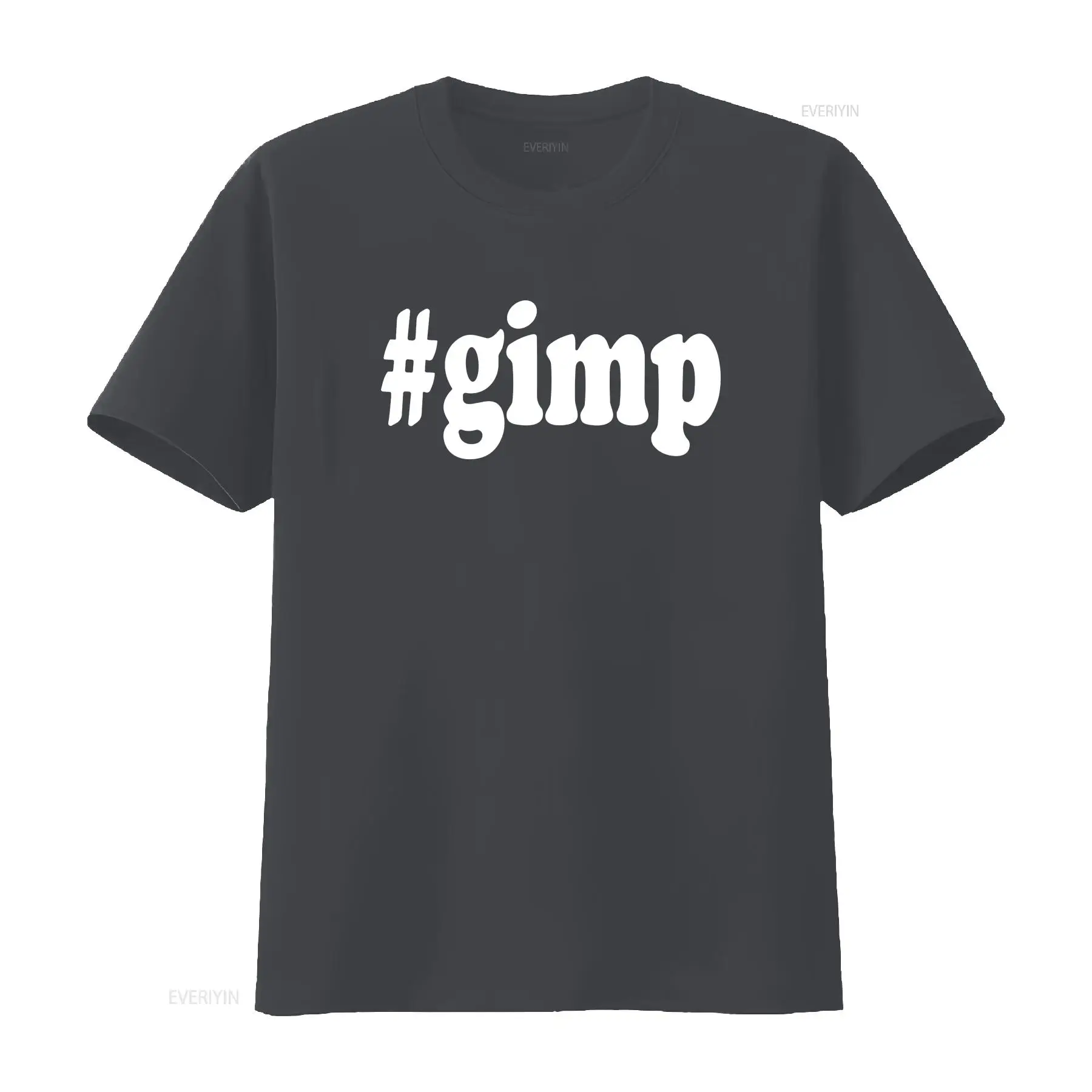 gimp 티셔츠 해시태그 웃긴 블랙 화이트 코튼 빈티지 - Vintage Fashion Hashtags 리뷰 및 가격
