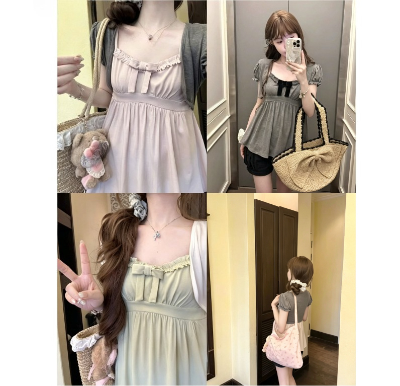 한국어 Y2k 카와이 투피스 탑 세트 여성 하라주쿠 스 - Retro Vintage Korean Fashion 리뷰 및 가격