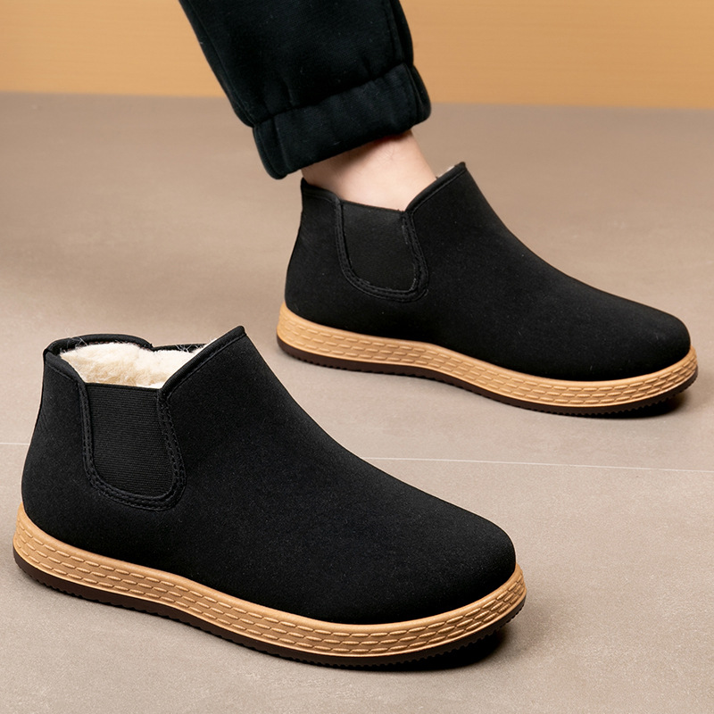 남성용 면화 신발 남성용 겨울 신상 플러시 두꺼운 패션 - Vintage Fashion For Mens 리뷰 및 가격