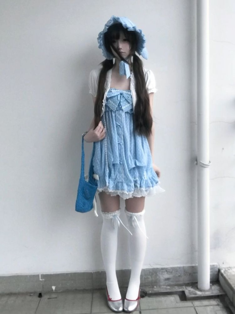 Y2k 일본 빈티지 정장 여성 스위트 로리타 레이스 탑 - Vintage Fashion Outfit 리뷰 및 가격