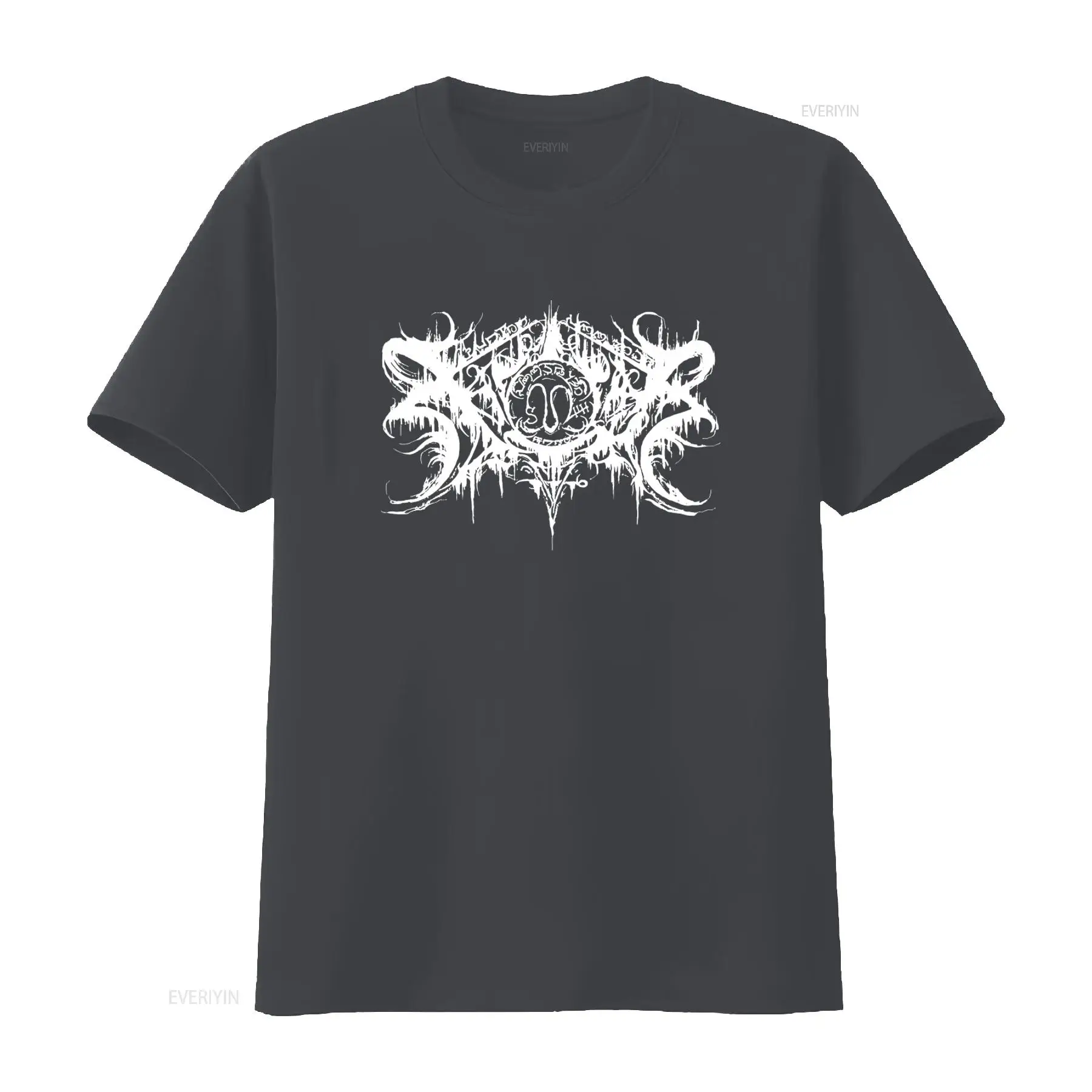 Band Xasthur 블랙 메탈 뮤직 티셔츠에 화이트 - Vintage Fashion Logos 리뷰 및 가격