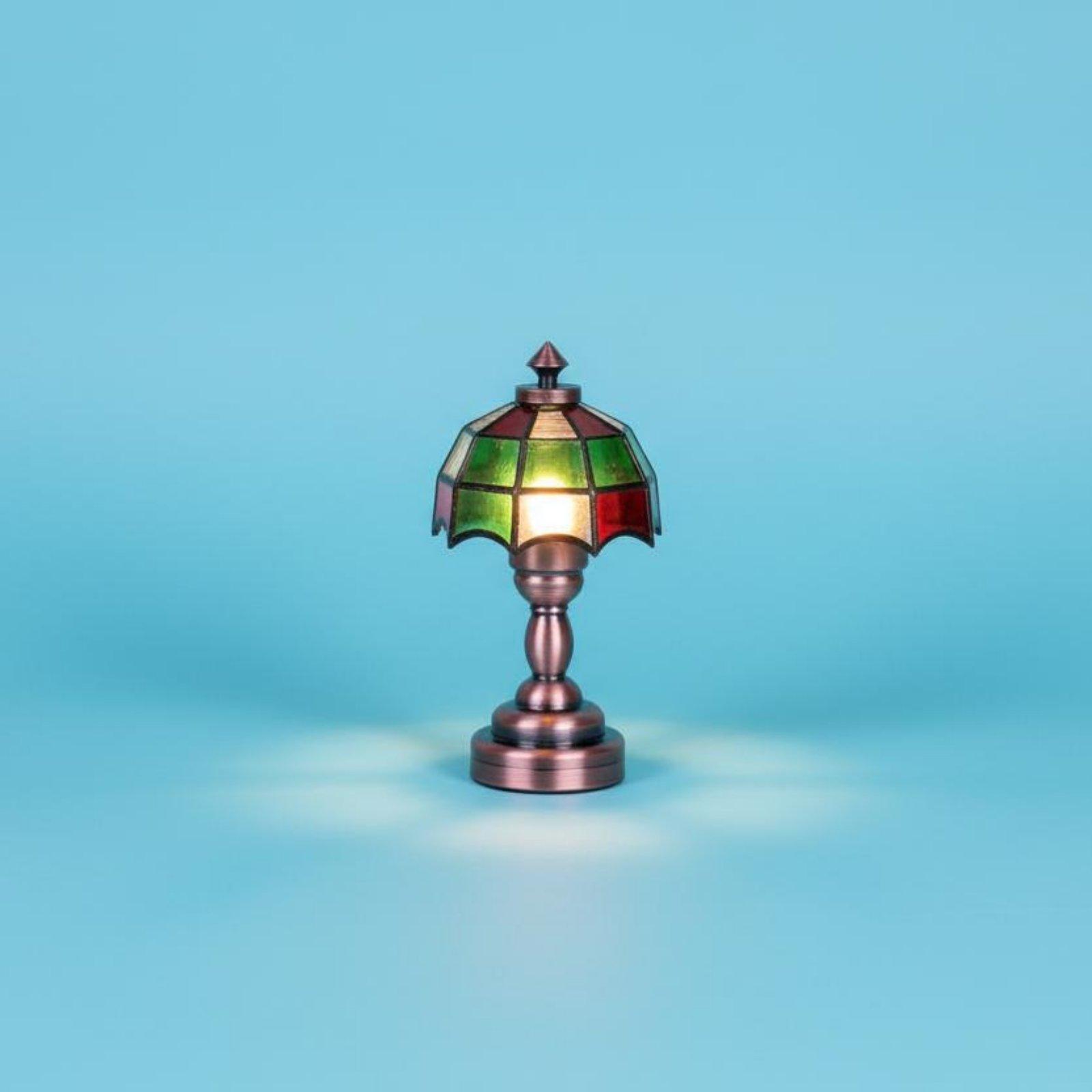 미니어처 램프 빈티지 합금 유약 인형 집 LED 조명  - Vintage Fashion Doll 리뷰 및 가격